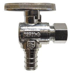 90 deg Angle Supply Stop 1/2 PEX X 3/8 COMP LF ANGLE SUPPLY STOP