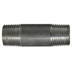 Pipe Nipple  3/8 X 3 ALUM NIPPLE