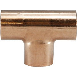 Tee copper tee CCC 1/2 x 1/2 x 1/4