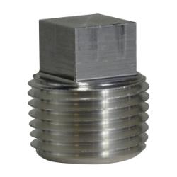 Square Head Plug 1/8 ALUMINUM SQ. HEAD PLUG
