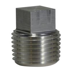 Square Head Plug 1/4 ALUMINUM SQ. HEAD PLUG