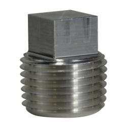 Square Head Plug 3/8 ALUMINUM SQ. HEAD PLUG