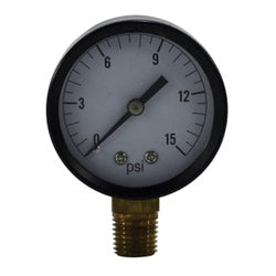 Pneumatic Pressure Gauge 2" 0-60psi  1/4" LM