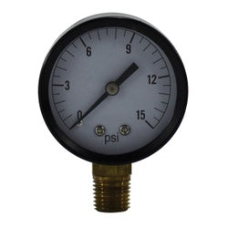 Pneumatic Pressure Gauge 2" 0-200psi  1/4" LM