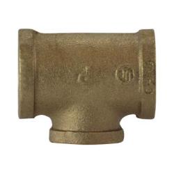 Pipe Reducing Tee 1/4 X 1/8 X 1/4 RED TEE