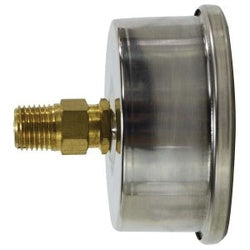 Pneumatic Pressure Gauge 2 1/2"  0-200psi  1/4" CBM LF