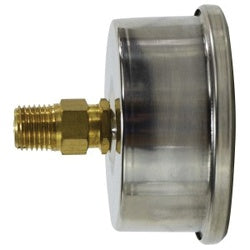 Pneumatic Pressure Gauge 2 1/2"  0-300psi  1/4" CBM LF