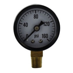 Pneumatic Pressure Gauge 1 1/2 0-30psi  1/8 LM