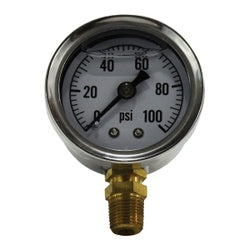 Pneumatic Pressure Gauge 1 1/2 0-30psi  1/8 LM LF