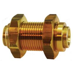 Bulkhead Union 1/4 D.O.T. P-IN BULKHEAD UNION