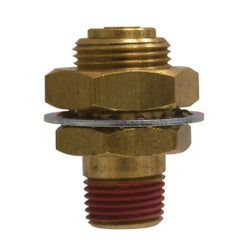 Gladhand Bulkhead Connector 1/2 X 1/2 GLADHAND BH Brass