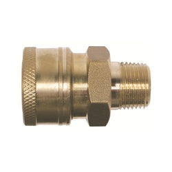 Coupler 1/4 BODY X 1/4 MPT ST THROUGH