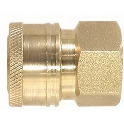 Quick Disconnect Straight Through Coupler 3/8 FEMALE BRASS ST COUPLER