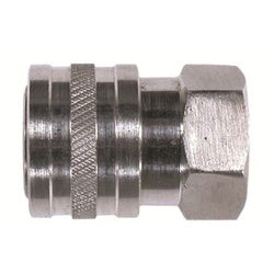 Quick Disconnect Straight Through Coupler 3/8 FEMALE SS ST COUPLERS