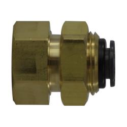 Bulkhead Connector 1/2X3/8 PIXF DOT BULKHD UNION COMPOSITE