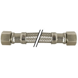 Lavatory Connector LF 3/8 COMP X 1/2 FIP X 36