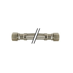 Icemaker Hose 12IN STAINLESS STEEL ICEMAKER HOSE