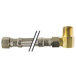 Dishwasher Connector LF 3/8 COMP X 3/8 MIP EL X 48