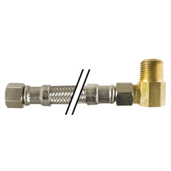 Dishwasher Connector LF 3/8 COMP X 3/8 MIP EL X 60