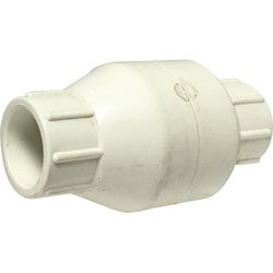 Glue In-Line Spring Check Valve 1/2 GLUE INLNE PLASTIC CK VLV