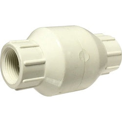 In-Line Spring Check Valve 1/2 INLINE FXF PVC SPRING LOAD CHK VLV