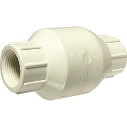 Spring Loaded Inline Check Valve 3/4 FXF PVC INLINE CHK VLV SPRING LOADED
