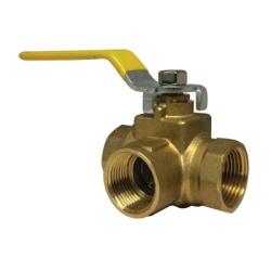 Side Outlet Ball Valve 1/4 3 WAY BALL VALVE
