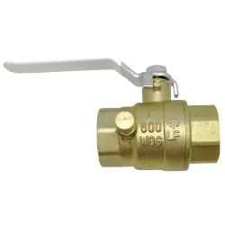 Ball Valve 1 FP LEAD-FREE BALL VALVE W/DRAIN