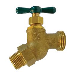 Heavy-Duty Hose Bibb No Kink Valve 3/4 MIP X 3/4 MHT NO KINK HOSE BIBB LF