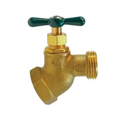 Heavy-Duty Hose Bibb No Kink Valve 3/4 FIP X 3/4 MHT NO KINK HOSE BIBB LF
