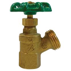 Angle Hose Boiler Drain Valve 1/2 FIP X 3/4 ANGLE HOSE BOILER DRAIN LF