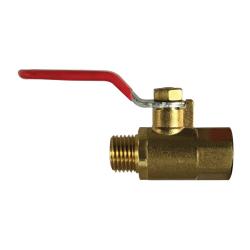 Mini Ball Valve 1/4MIP X 3/8FIP FRGD MINI B-VLV