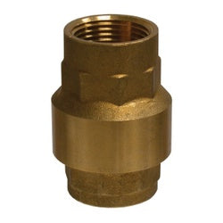 In-Line Check Valve 3/8 BRASS IN-LINE VALVE-VITON