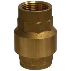 In-Line Check Valve 1/2 BRASS IN-LINE CHECK-VITON
