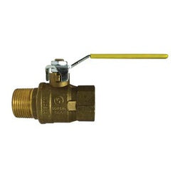 Italian Ball Valve 3/4 Full Port MXF ball valve w/ tee hand