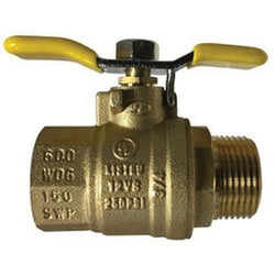 Ball Valve 3/8 T-HANDLE MALE X FEMALE BALL VALVE