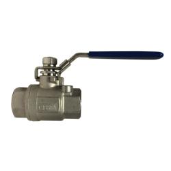2-Piece Ball Valve 1/2 2000# FP SS BALL VALVE