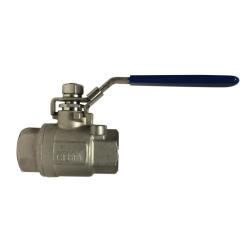 2-Piece Ball Valve 1-1/2 2000# FP SS BALL VALVE