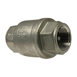 Y-Pattern Strainer In-Line Check Valve 316 2 SS IN-LINE CHECK VALVE