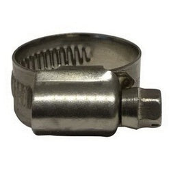 Embossed Non-Perforated Worm Gear Hose Clamp 1.969 -2.756 NON-PERFORATED 316 SS CLAMP
