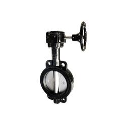 Butterfly Valve 8'' DI BFV WAFER/LVR/GEAR DUCT DISC