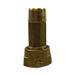Water Meter Coupling 1 LF BRASS METER COUPLING