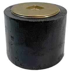 Countersunk Cleanout Plug 4X3 IRON BODY CLEANOUT W/CNTRSUNK PLUG