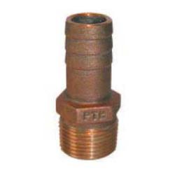 Standard Flow Adapter 1 NPT x 1 HOSE BARB Brass