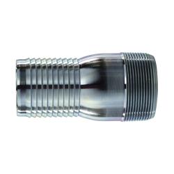 Combination King Nipple 2 1/2 HOSE X 3 NPT PLT STEEL REDUCER NPL