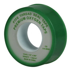 Thread Seal Oxygen Tape 1/2 X 520 GREEN OXYGEN TAPE