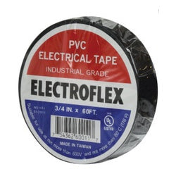 Electrical Tape 3/4 X 60' BLACK ELECTRICAL TAPE