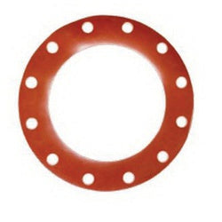 Full Face Gasket 12 FULL FACE RED RUBBER GASKET