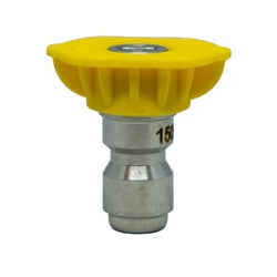 Quick Disconnect Spray Nozzle 3.0 Yellow Tip 15-Degree QD Spray Nozzle