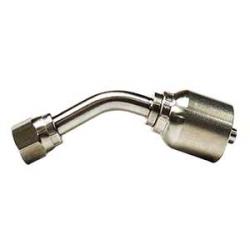 45 deg Swivel Elbow 43 SERIES 3/4 HOSE X -12 FJIC 45